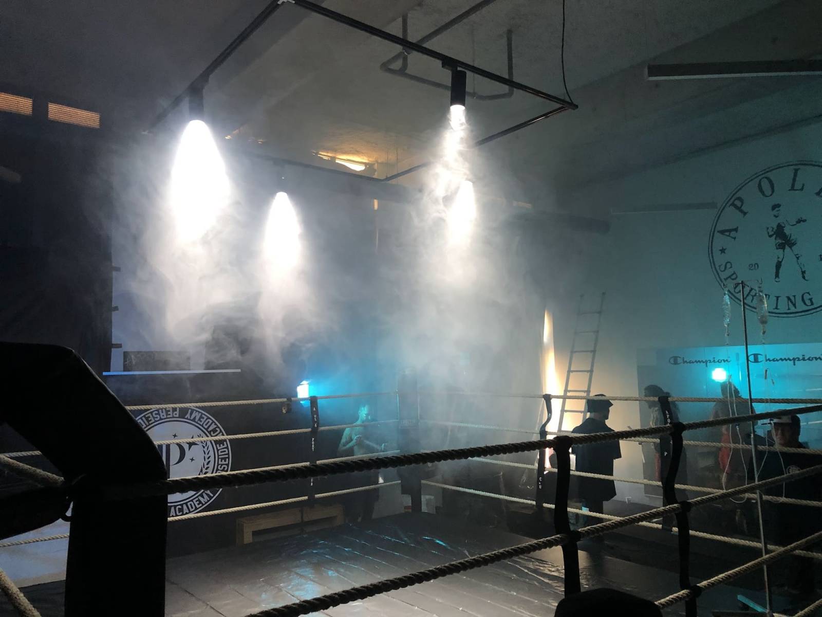 Shooting à l'Apollo Sporting Club de Lyon