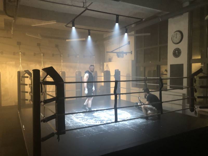 Tournage d'un clip de rap à l'Apollo Sporting club de Lyon